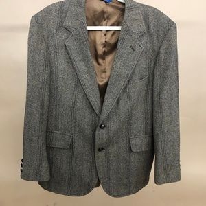 Pendelton Virgin Wool Elbow Patch Blazer 42